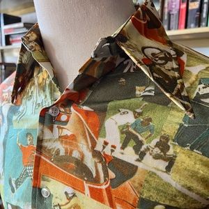 Vintage 1970’s Disco shirt